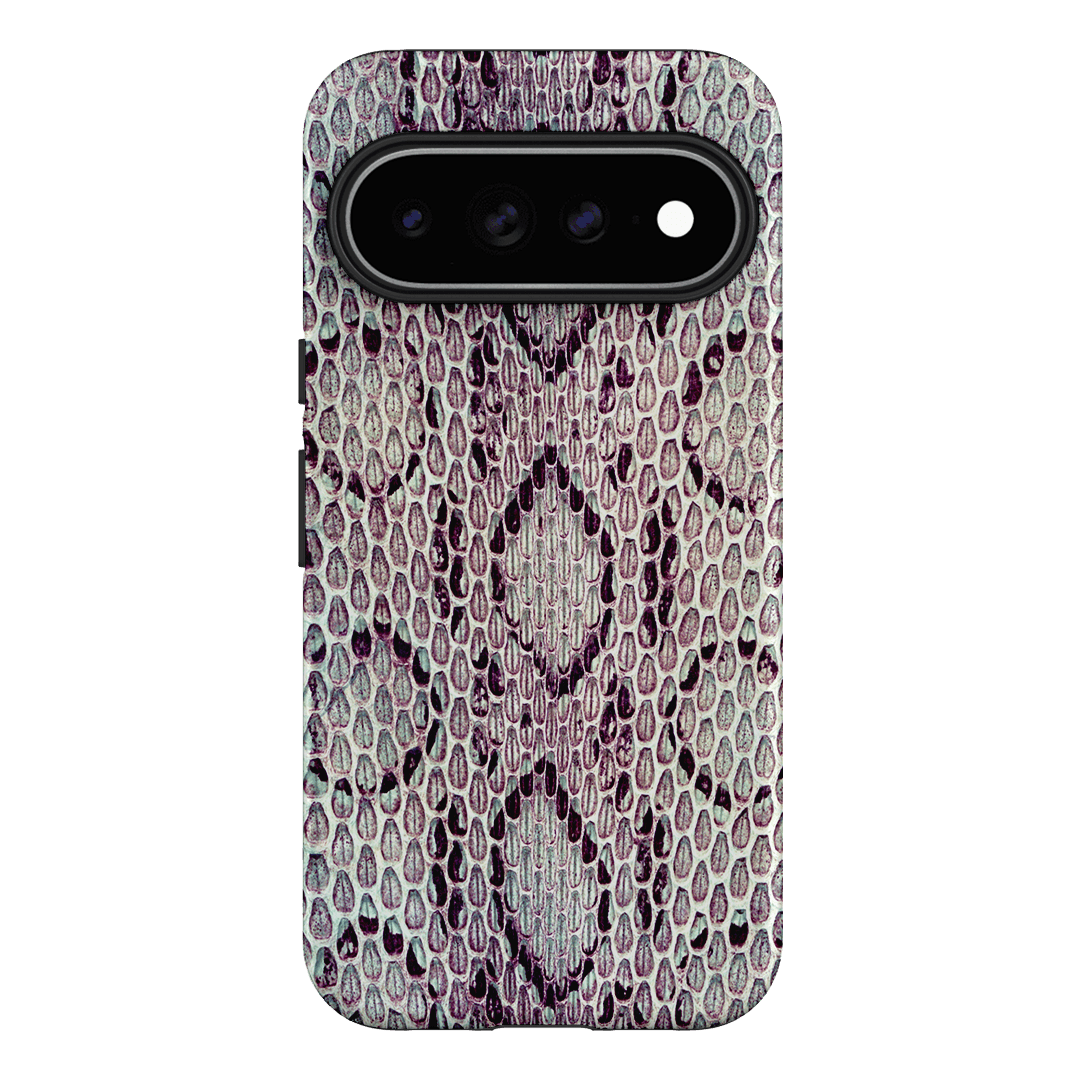 Plum Python Printed Phone Cases Google Pixel 11 Pro XL / Armoured by The Dairy - The Dairy