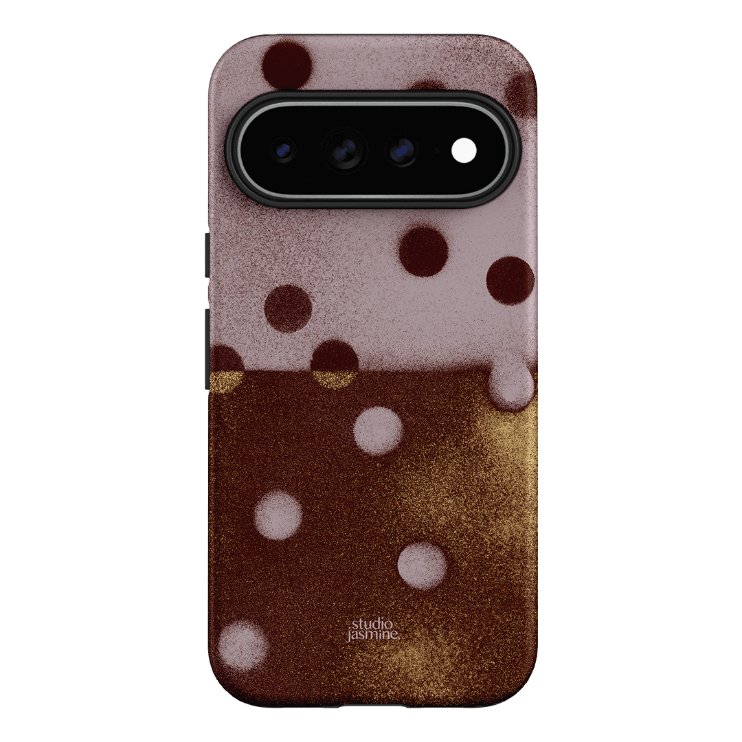 Rust Polka Dot Printed Phone Cases Google Pixel 11 Pro XL / Armoured by Jasmine Dowling - The Dairy
