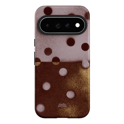 Rust Polka Dot Printed Phone Cases Google Pixel 11 Pro XL / Armoured by Jasmine Dowling - The Dairy