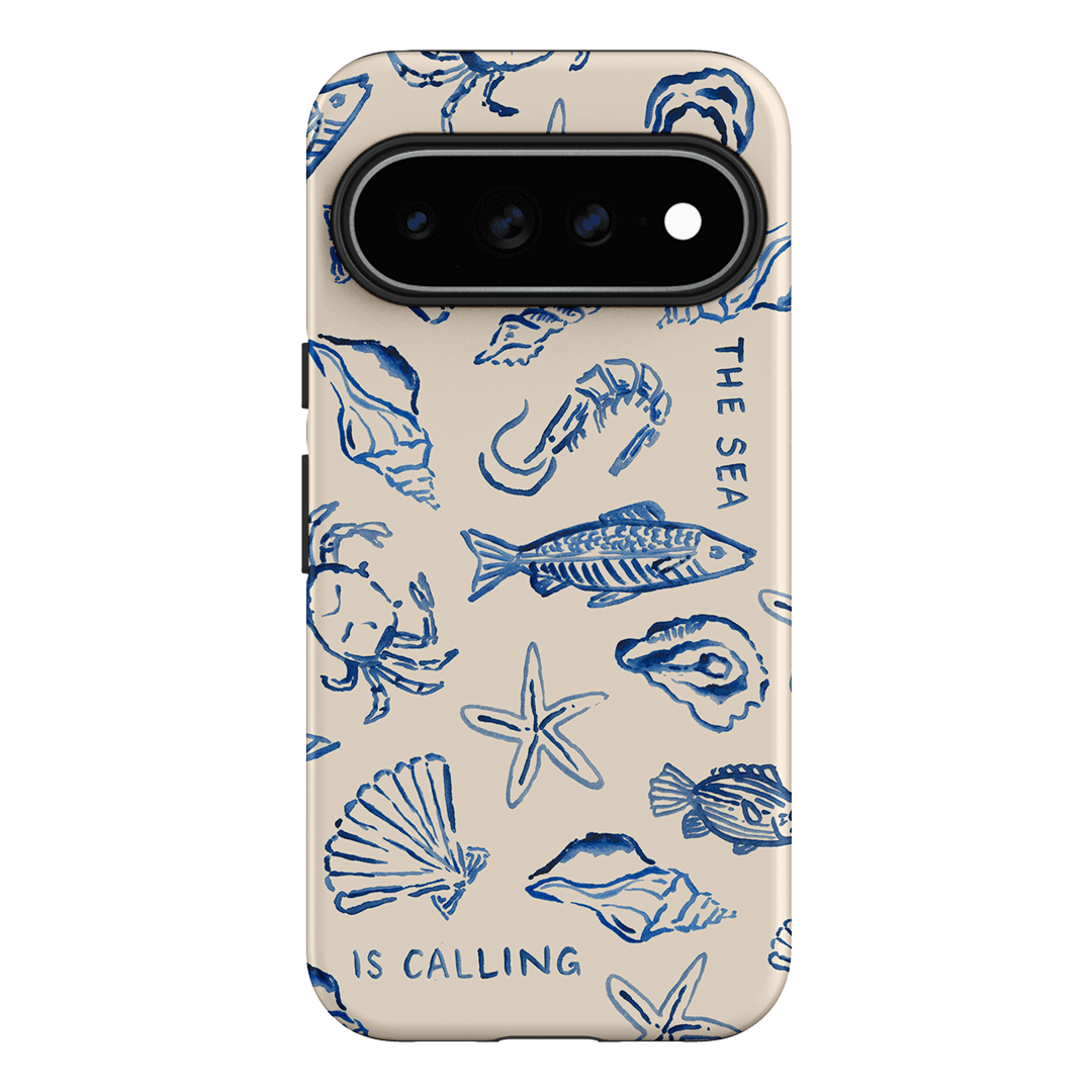 Sea Call Printed Phone Cases Google Pixel 11 Pro XL / Armoured by Cass Deller - The Dairy