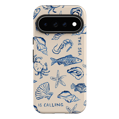 Sea Call Printed Phone Cases Google Pixel 11 Pro XL / Armoured by Cass Deller - The Dairy