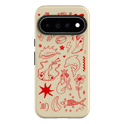 Spiced Cowboy Cream Printed Phone Cases Google Pixel 11 Pro XL / Armoured by Easty Beasty - The Dairy