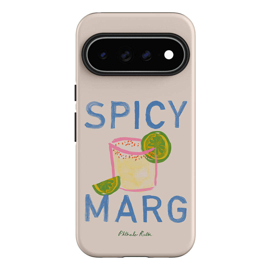 Spicy Marg Printed Phone Cases Google Pixel 11 Pro XL / Armoured by Phthalo Ruth - The Dairy