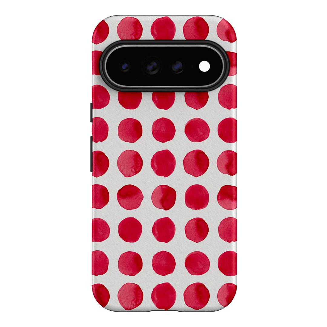 Spots in Red Printed Phone Cases by The Dairy - The Dairy