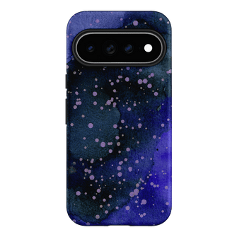 Spotty Navy Printed Phone Cases Google Pixel 11 Pro XL / Armoured by The Dairy - The Dairy