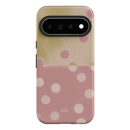 Strawberry Polka Dot Printed Phone Cases Google Pixel 11 Pro XL / Armoured by Jasmine Dowling - The Dairy