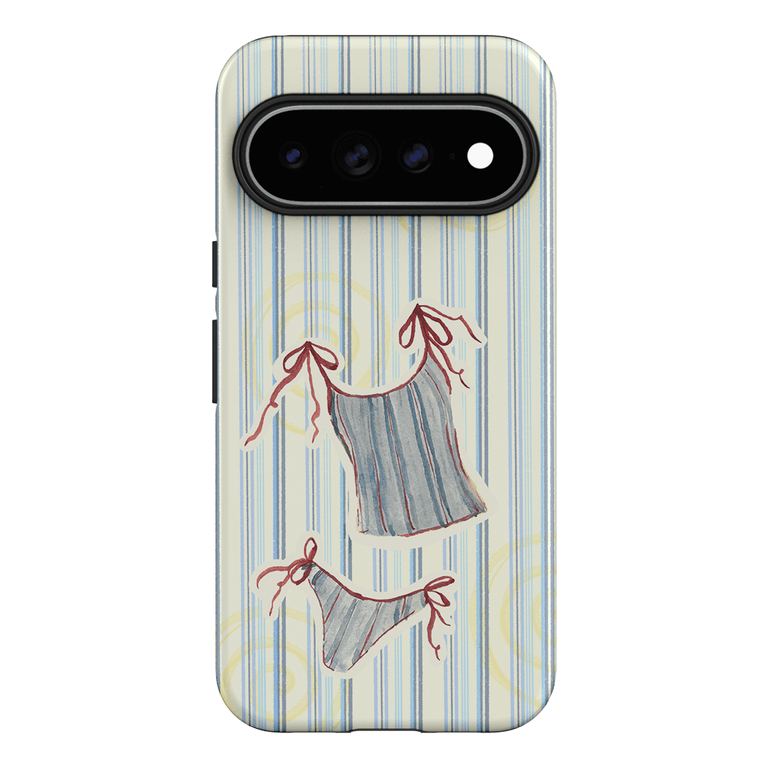 Stripe Tankini Printed Phone Cases Google Pixel 11 Pro XL / Armoured by Kayla Carr - The Dairy