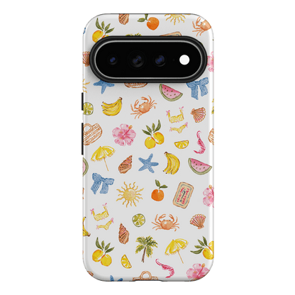 Summer Icons Printed Phone Cases Google Pixel 11 Pro XL / Armoured by Cass Deller - The Dairy