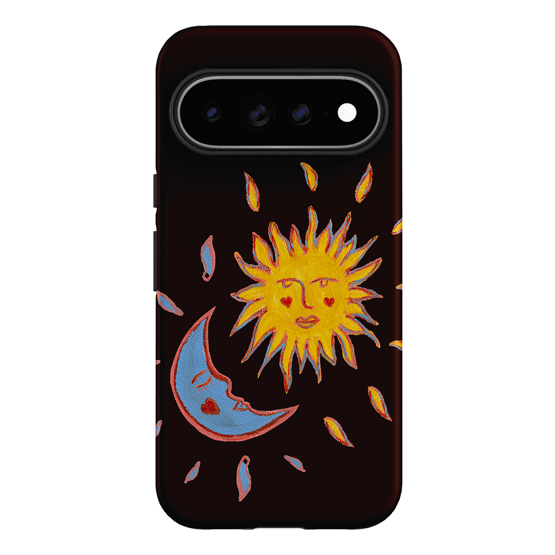 Sun & Moon Plum Printed Phone Cases Google Pixel 11 Pro XL / Armoured by BG. Studio - The Dairy