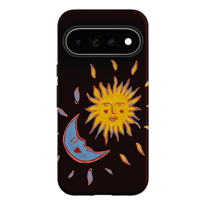 Sun & Moon Plum Printed Phone Cases Google Pixel 11 Pro XL / Armoured by BG. Studio - The Dairy