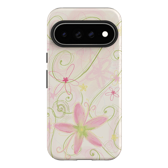 Swirl Pink Printed Phone Cases Google Pixel 11 Pro XL / Armoured by Kayla Carr - The Dairy