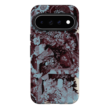 Tippi Blue Printed Phone Cases Google Pixel 11 Pro XL / Armoured by Desmond & Dempsey - The Dairy