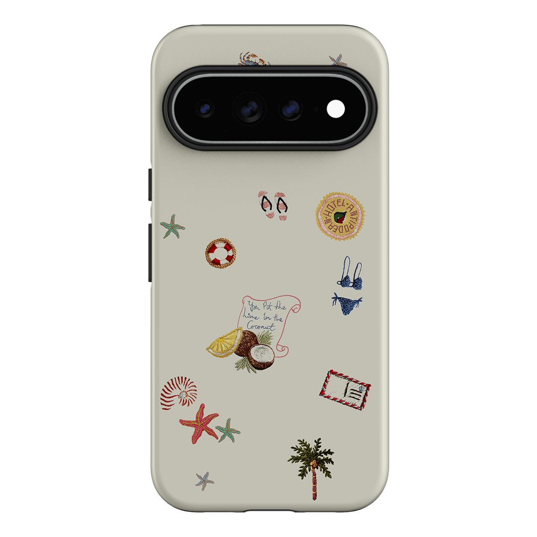 Vacay All Day Cream Printed Phone Cases by Antipodean - The Dairy
