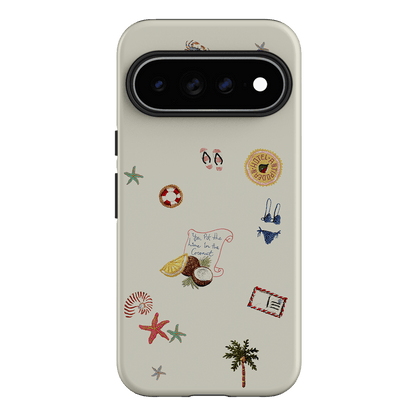 Vacay All Day Cream Printed Phone Cases by Antipodean - The Dairy