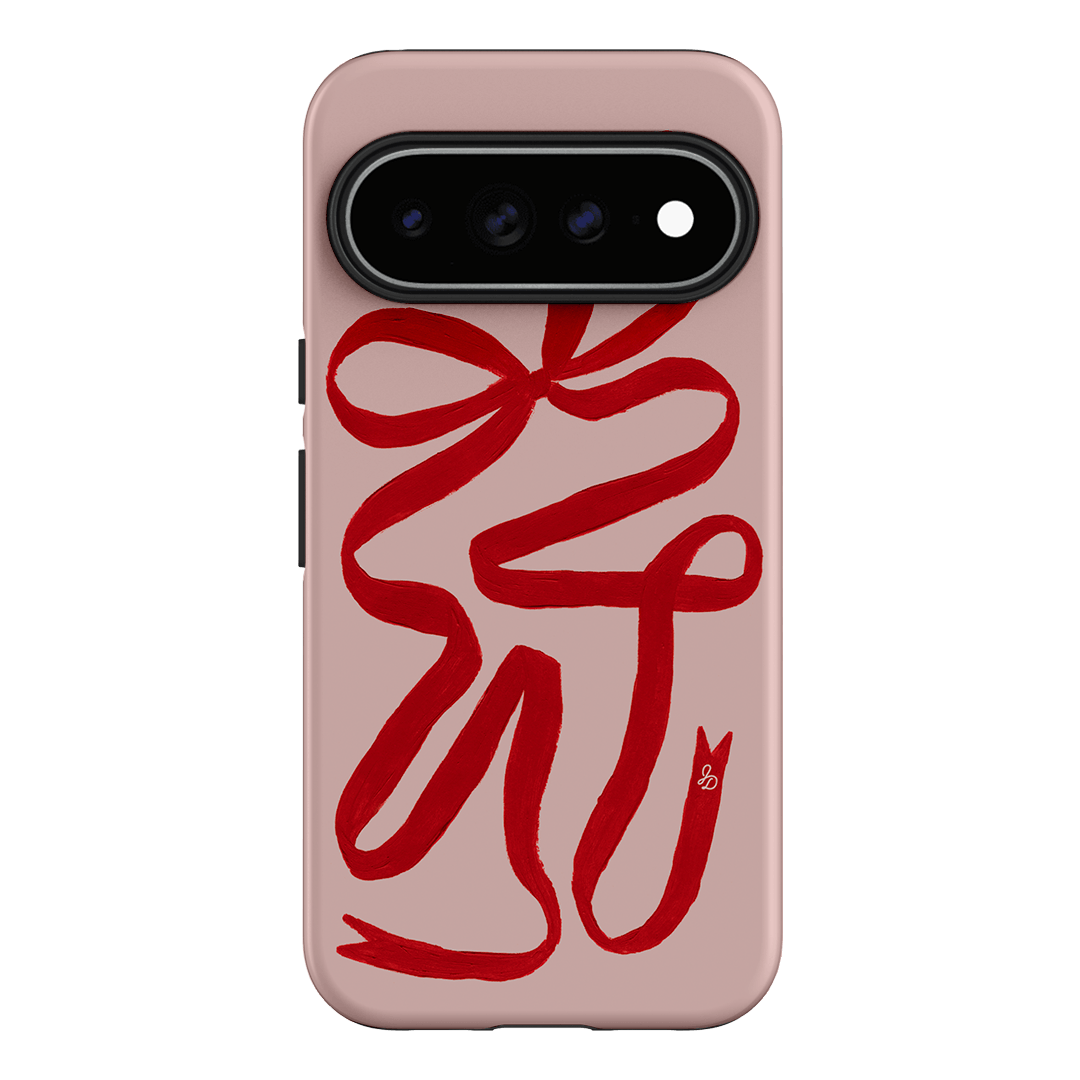 Valentine Ribbon Printed Phone Cases Google Pixel 11 Pro XL / Armoured by Jasmine Dowling - The Dairy