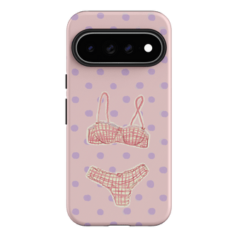 Vintage Gingham Printed Phone Cases Google Pixel 11 Pro XL / Armoured by Kayla Carr - The Dairy