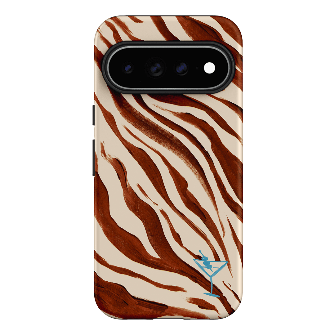 Zebra Tini Printed Phone Cases Google Pixel 11 Pro XL / Armoured by Charlie Taylor - The Dairy