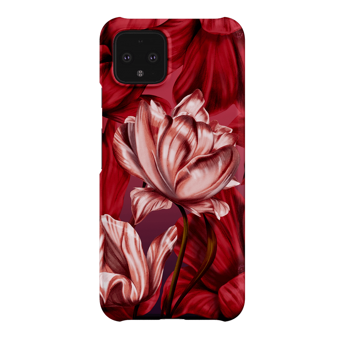 Tulip Season Printed Phone Cases Google Pixel 4 / Snap by Kelly Thompson - The Dairy