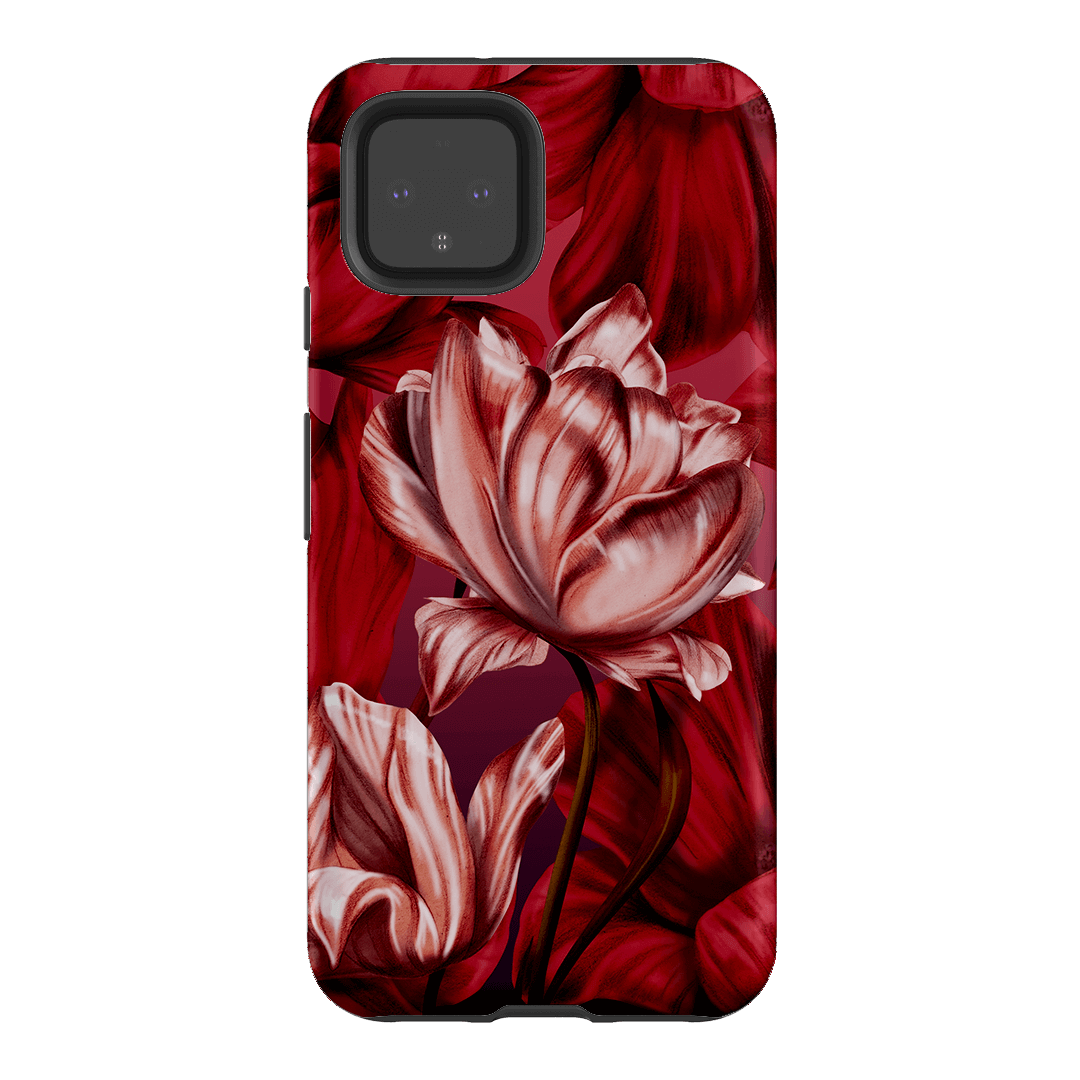 Tulip Season Printed Phone Cases Google Pixel 4 / Armoured by Kelly Thompson - The Dairy