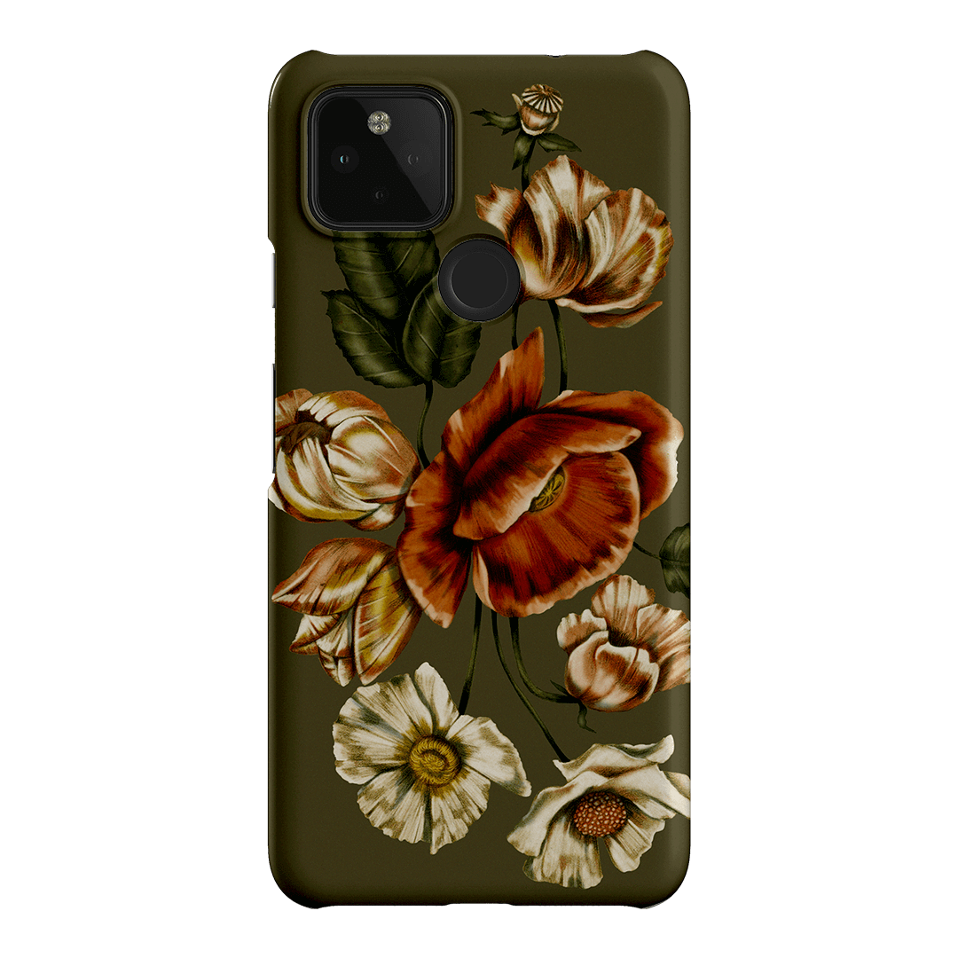 Garden Green Printed Phone Cases Google Pixel 4A 5G / Snap by Kelly Thompson - The Dairy