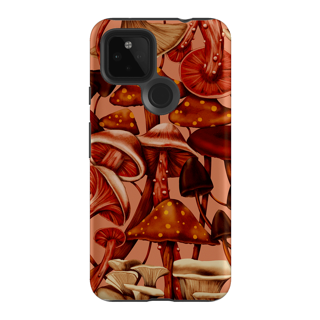 Shrooms Printed Phone Cases Google Pixel 4A 5G / Armoured by Kelly Thompson - The Dairy