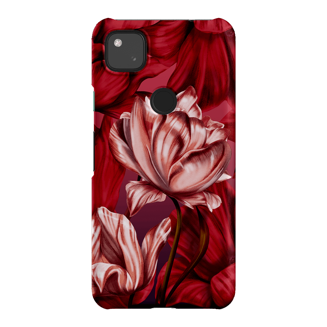 Tulip Season Printed Phone Cases Google Pixel 4A 4G / Snap by Kelly Thompson - The Dairy