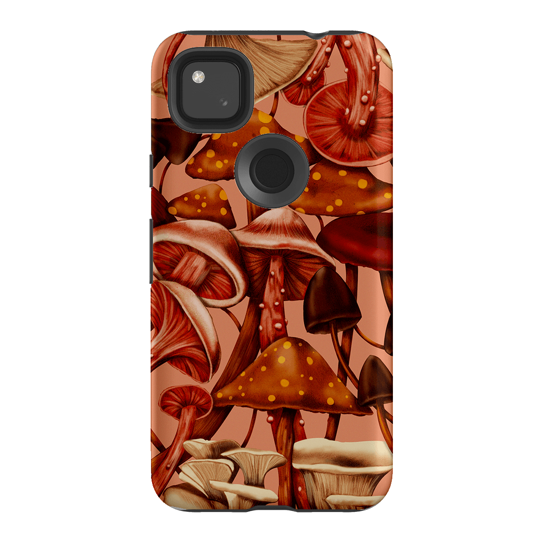 Shrooms Printed Phone Cases Google Pixel 4A 4G / Armoured by Kelly Thompson - The Dairy