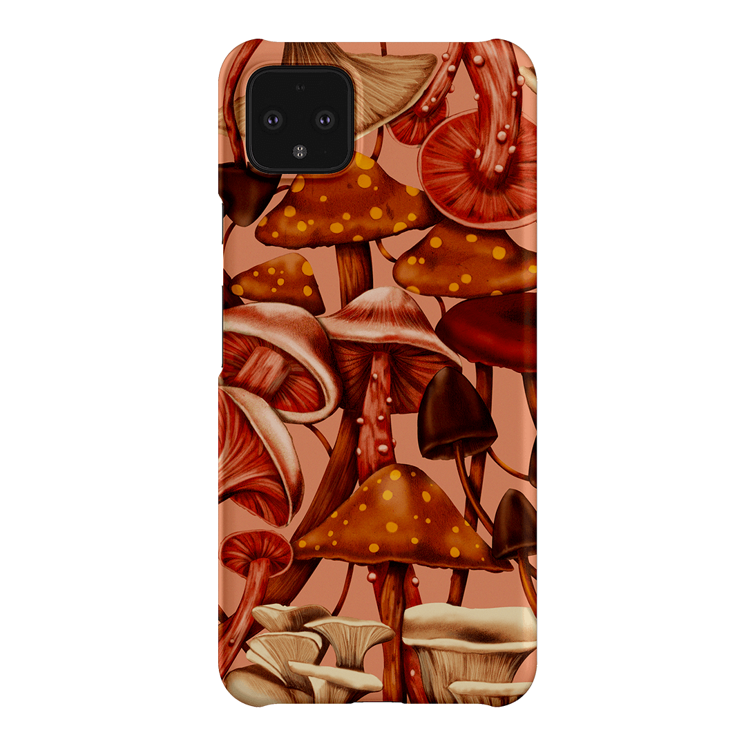 Shrooms Printed Phone Cases Google Pixel 4XL / Snap by Kelly Thompson - The Dairy