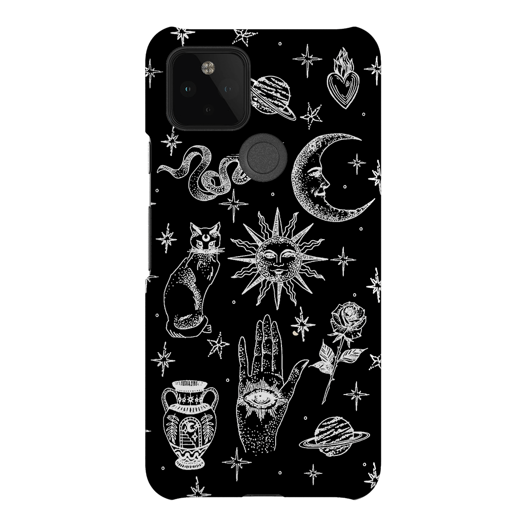 Astro Flash Monochrome Printed Phone Cases Google Pixel 5 / Snap by Veronica Tucker - The Dairy
