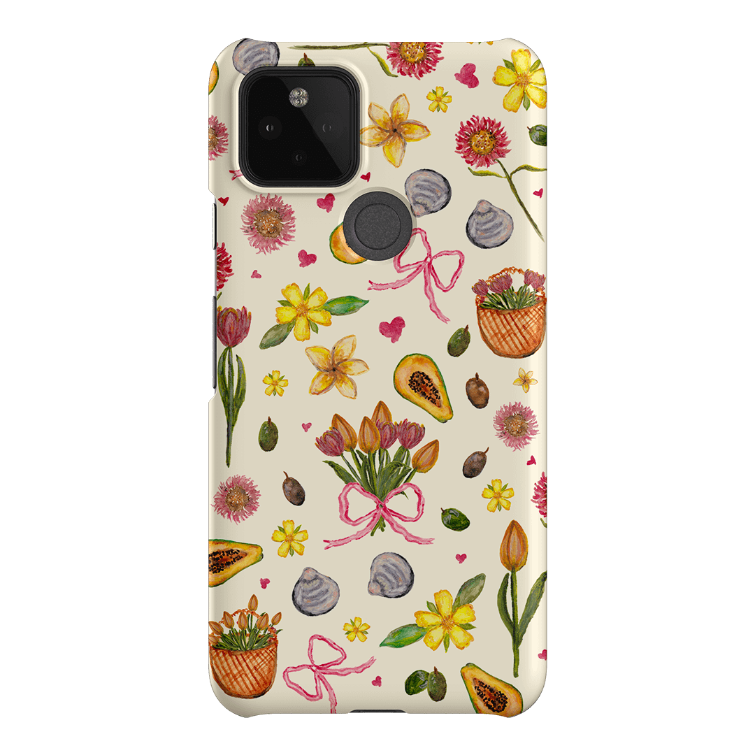 Bouquets & Bows Printed Phone Cases Google Pixel 5 / Snap by BG. Studio - The Dairy