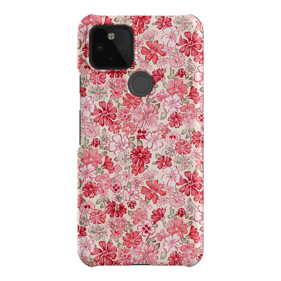 Strawberry Kiss Printed Phone Cases Google Pixel 5 / Snap by Oak Meadow - The Dairy