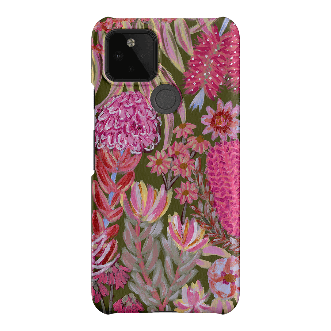 Floral Island Printed Phone Cases Google Pixel 5 / Snap by Amy Gibbs - The Dairy