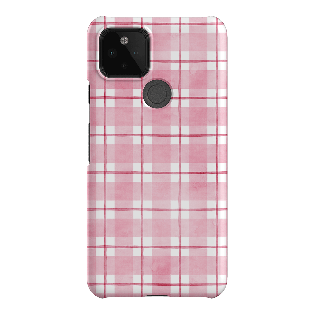 Musk Checker Printed Phone Cases Google Pixel 5 / Snap by Oak Meadow - The Dairy