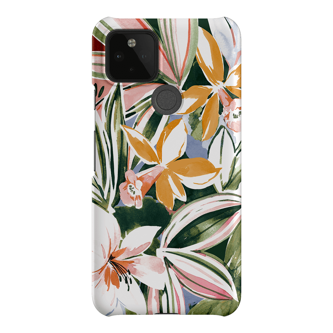 Painted Botanic Printed Phone Cases Google Pixel 5 / Snap by Charlie Taylor - The Dairy