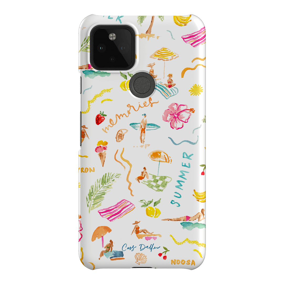 Summer Memories Printed Phone Cases Google Pixel 5 / Snap by Cass Deller - The Dairy