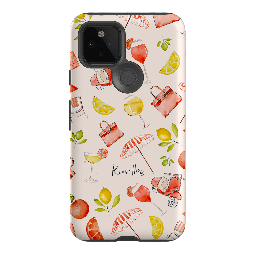 Positano Printed Phone Cases Google Pixel 5 / Armoured by Kerrie Hess - The Dairy