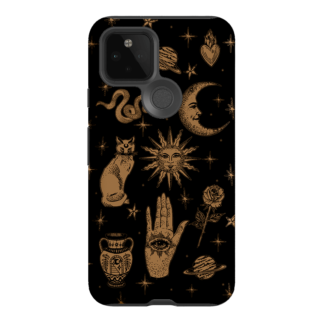 Astro Flash Noir Printed Phone Cases Google Pixel 5 / Armoured by Veronica Tucker - The Dairy
