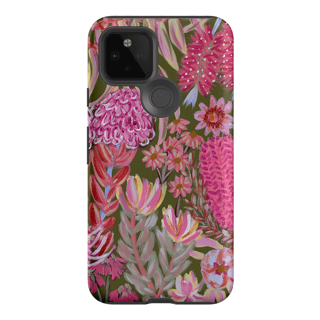 Floral Island Printed Phone Cases Google Pixel 5 / Armoured by Amy Gibbs - The Dairy