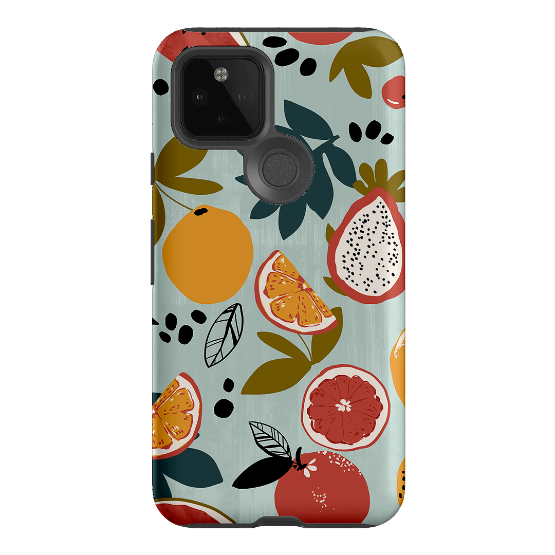 Fruit Market Printed Phone Cases Google Pixel 5 / Armoured by Charlie Taylor - The Dairy