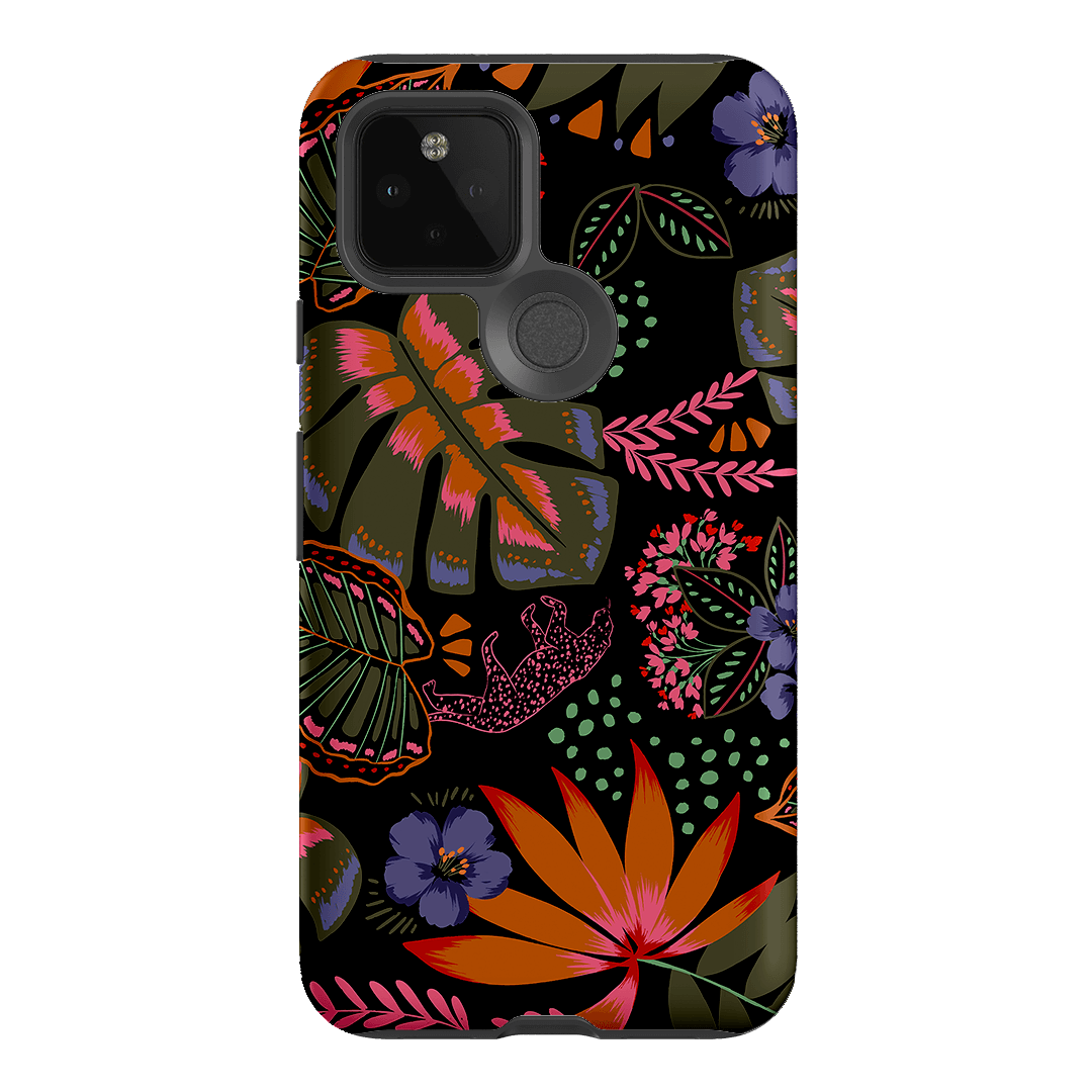 Jungle Leopard Printed Phone Cases Google Pixel 5 / Armoured by Charlie Taylor - The Dairy