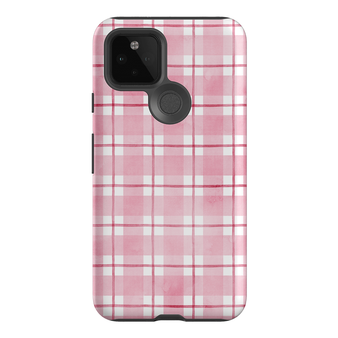 Musk Checker Printed Phone Cases Google Pixel 5 / Armoured by Oak Meadow - The Dairy
