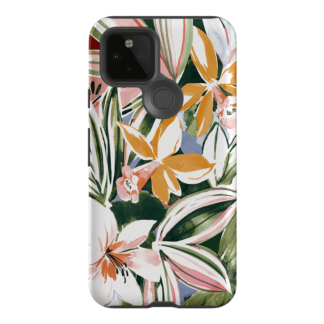 Painted Botanic Printed Phone Cases Google Pixel 5 / Armoured by Charlie Taylor - The Dairy