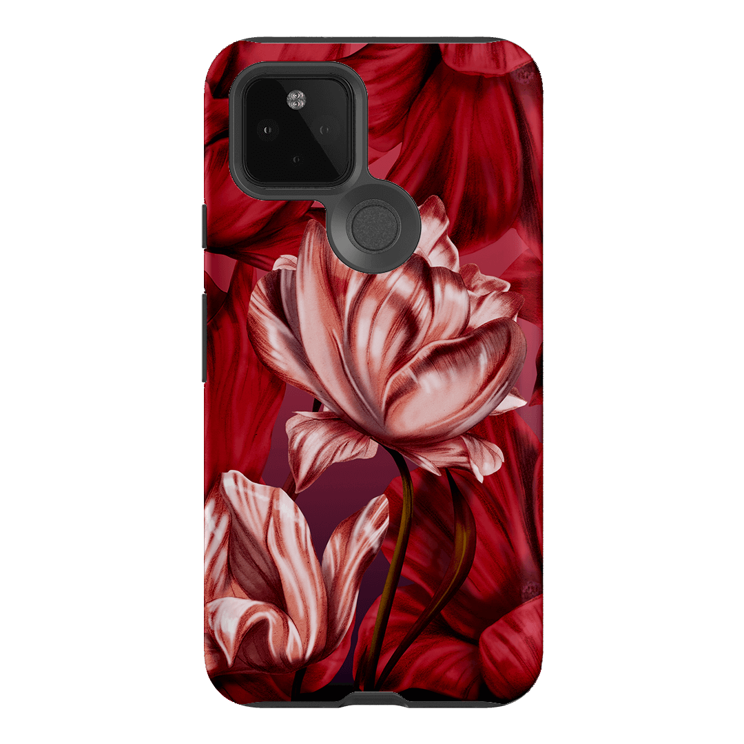 Tulip Season Printed Phone Cases Google Pixel 5 / Armoured by Kelly Thompson - The Dairy