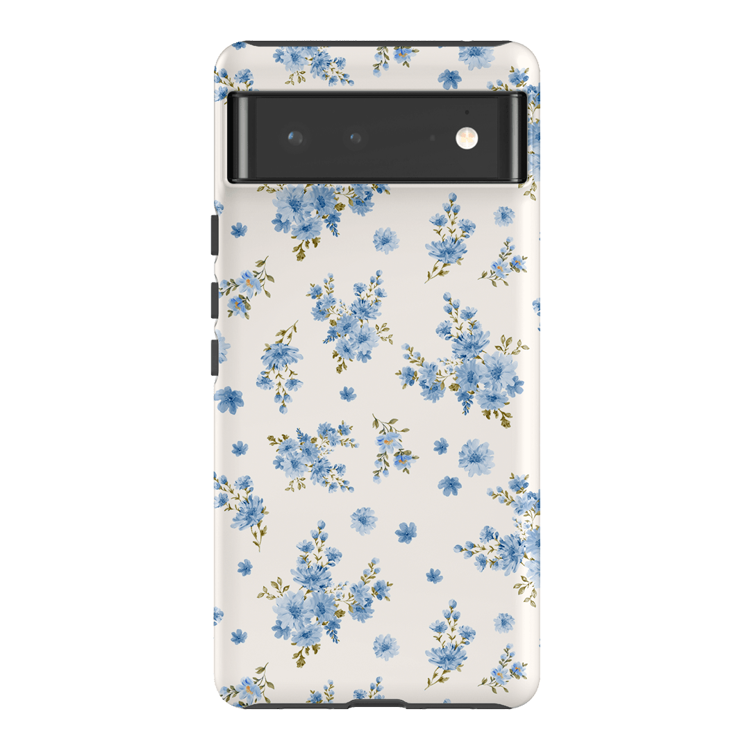 Blue Meadow Printed Phone Cases Google Pixel 6 / Armoured by Kasiags Art - The Dairy
