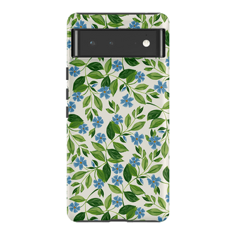 Blue Vines Printed Phone Cases Google Pixel 6 / Armoured by Ellie Mae - The Dairy