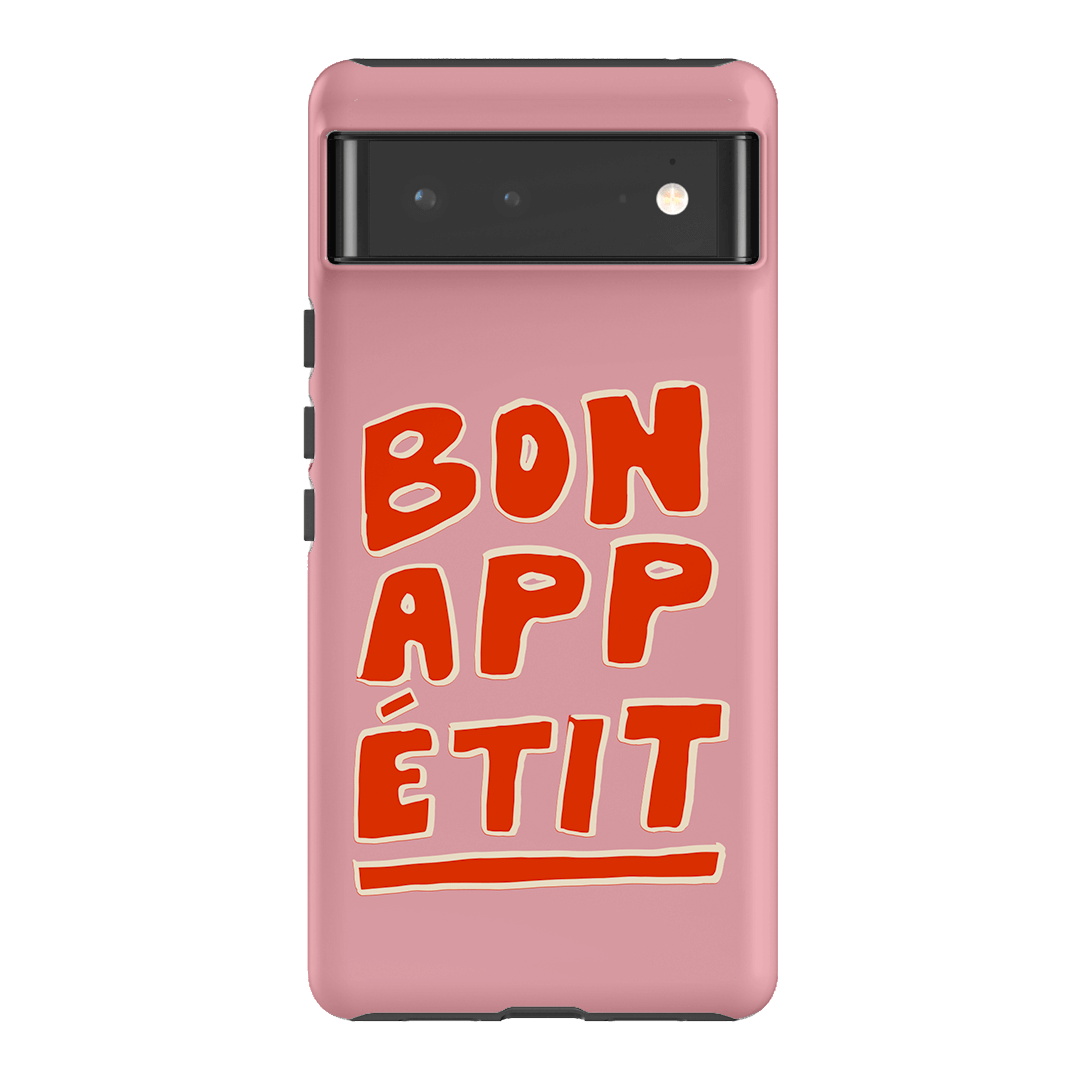 Bon Appetit Pink Printed Phone Cases Google Pixel 6 / Armoured by The Dairy - The Dairy