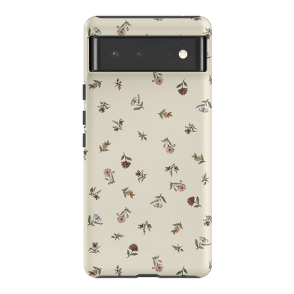 Butter Ditsy Printed Phone Cases Google Pixel 6 / Armoured by Veronica Tucker - The Dairy