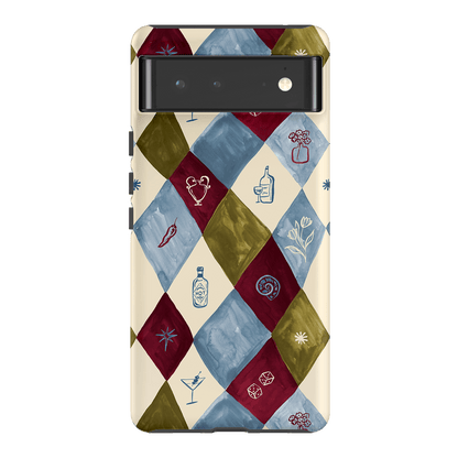 Circo Picnic Printed Phone Cases Google Pixel 6 / Armoured by Charlie Taylor - The Dairy
