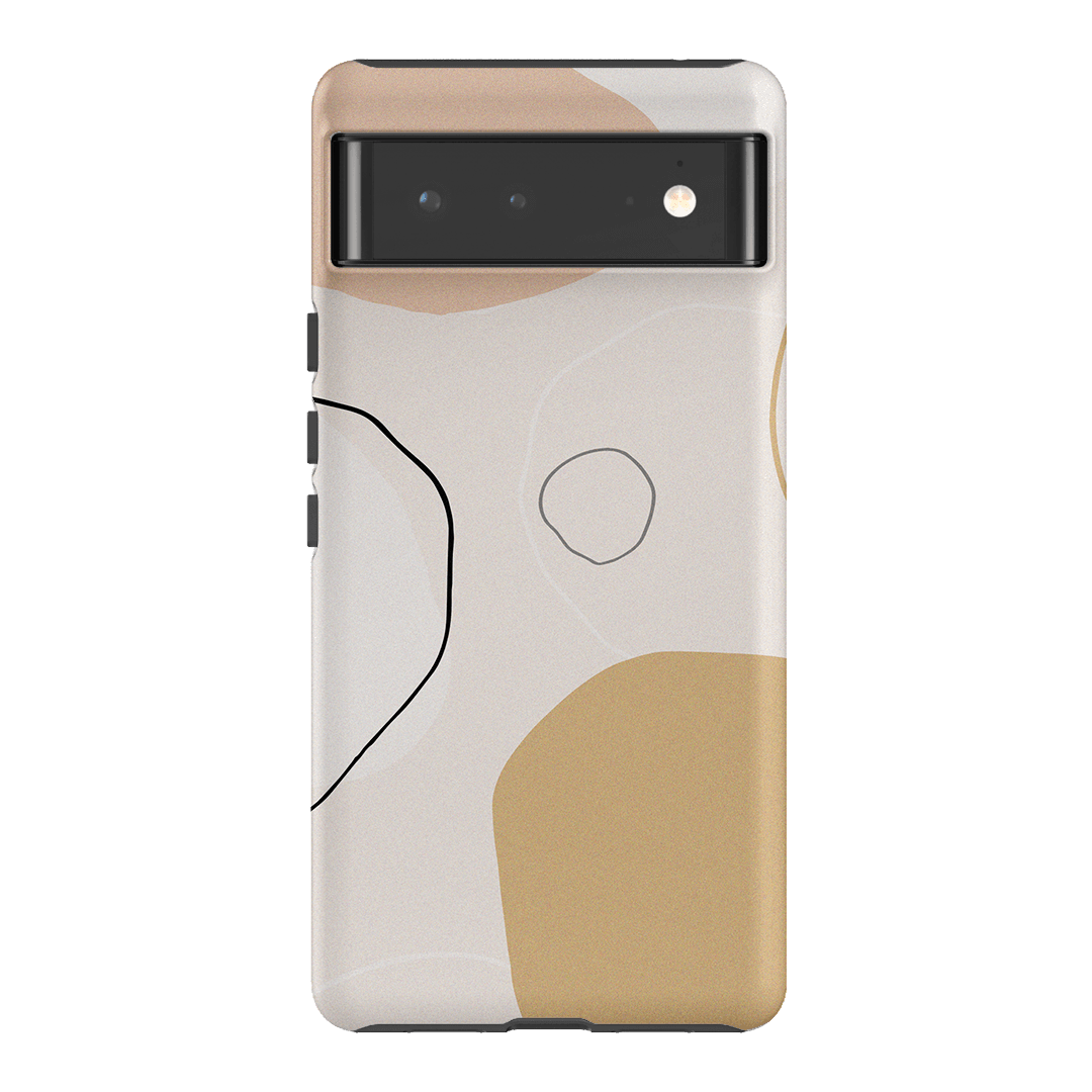 Clay Lines Printed Phone Cases Google Pixel 6 / Armoured by Cass Deller - The Dairy
