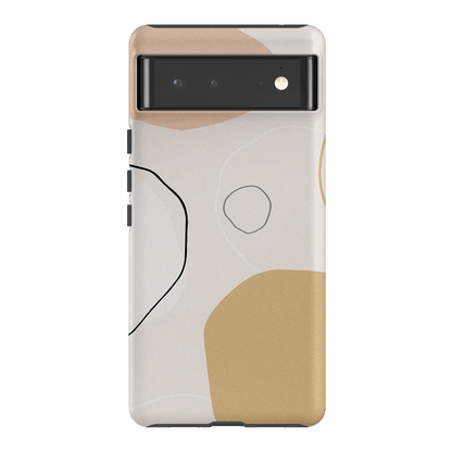 Clay Lines Printed Phone Cases Google Pixel 6 / Armoured by Cass Deller - The Dairy